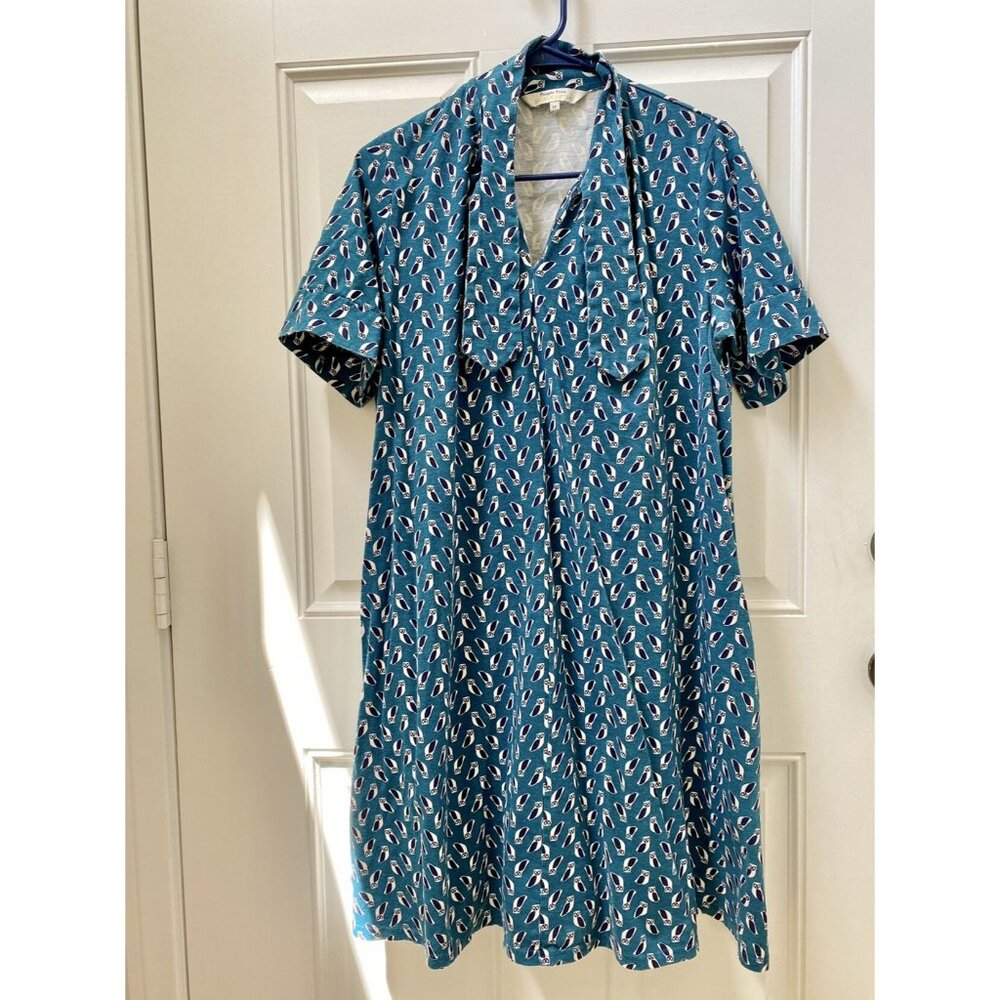 People Tree Organic Cotton Owls Dress